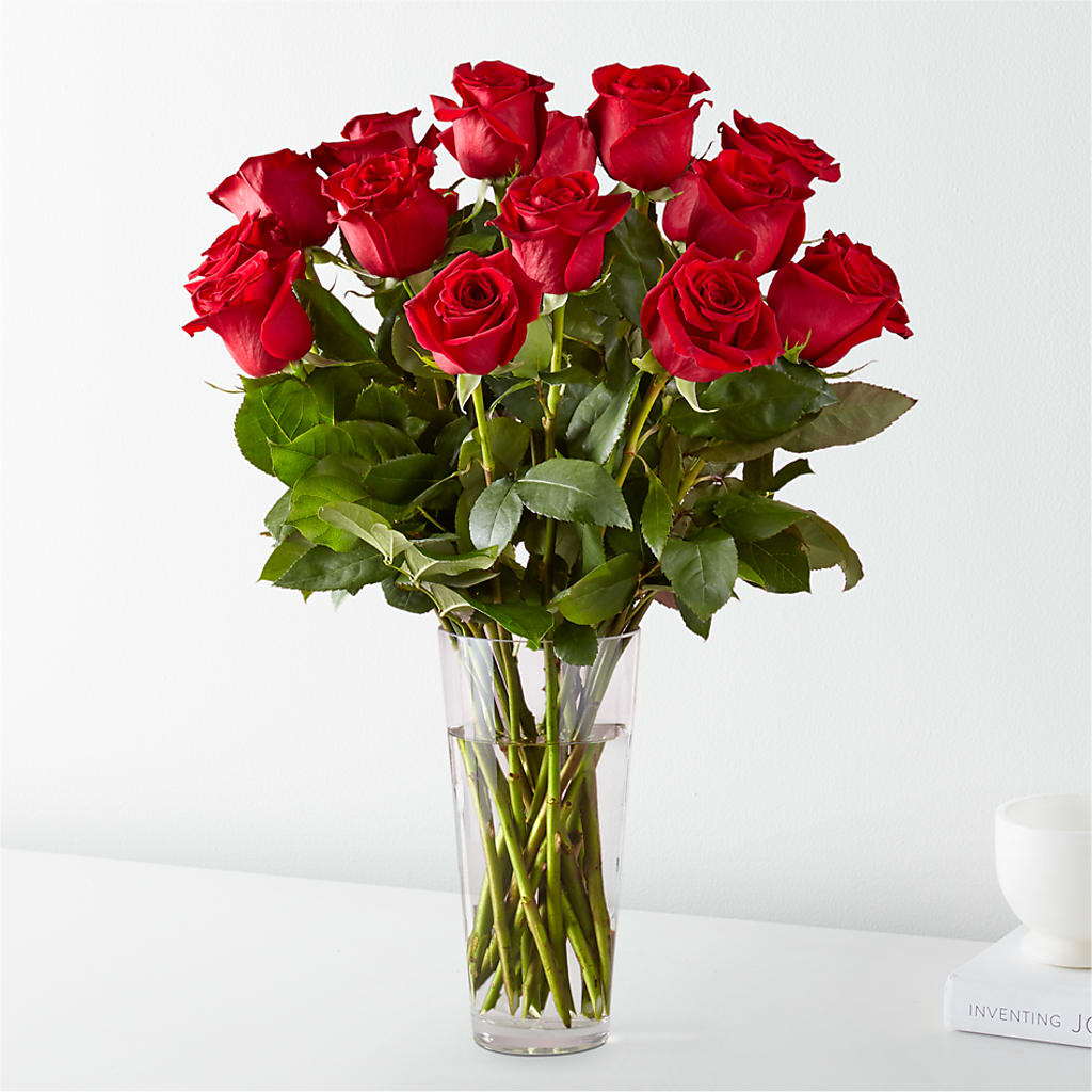 Long Stem Red Rose Bouquet – Wheeling Flower Shop Inc, Wheeling WV