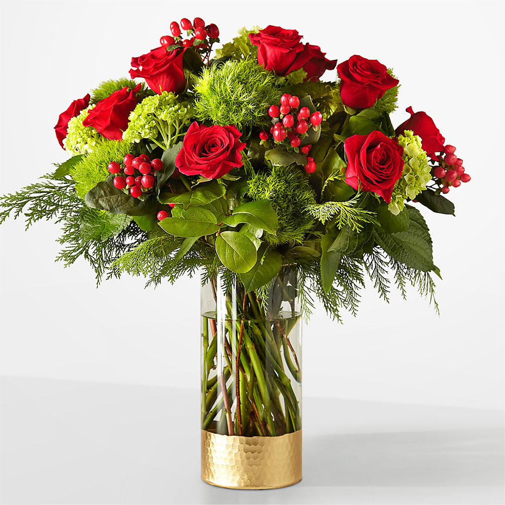 Plaid Throw Bouquet – Wheeling Flower Shop Inc, Wheeling WV
