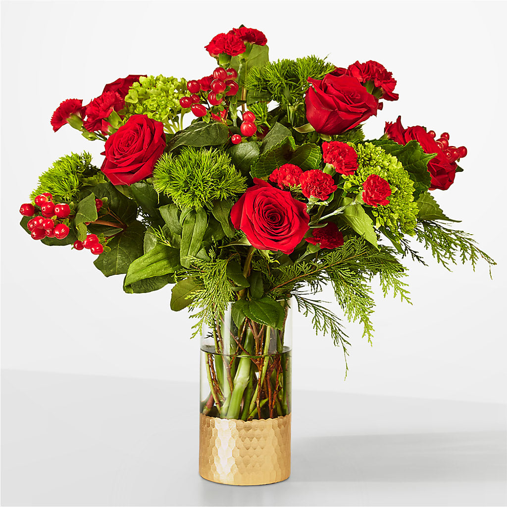 Plaid Throw Bouquet – Wheeling Flower Shop Inc, Wheeling WV