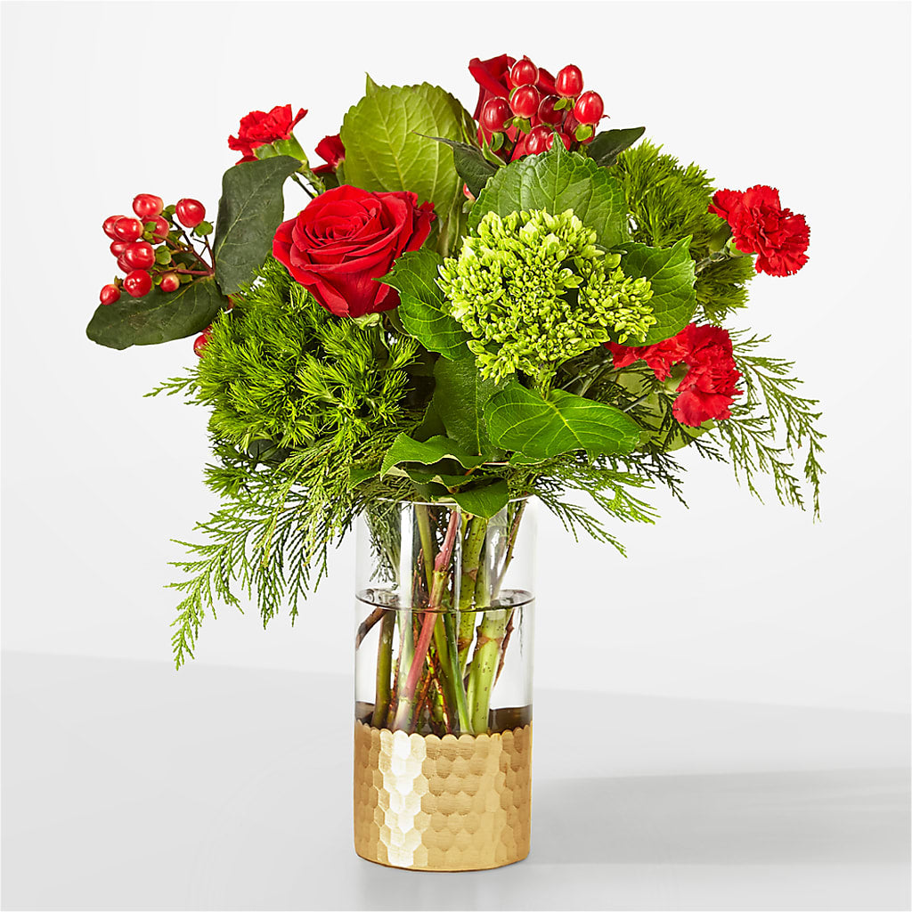 Plaid Throw Bouquet – Wheeling Flower Shop Inc, Wheeling WV