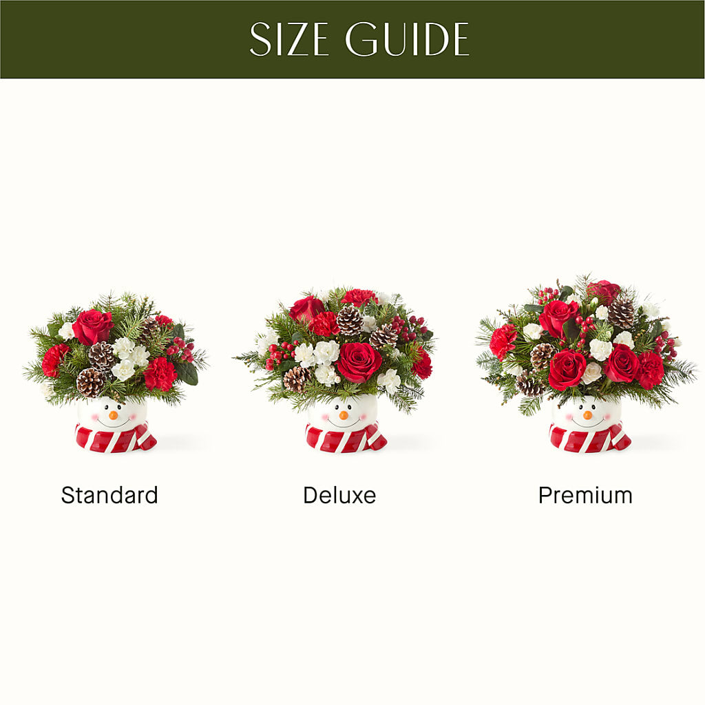 Jolly Snowman Bouquet – Wheeling Flower Shop Inc, Wheeling WV