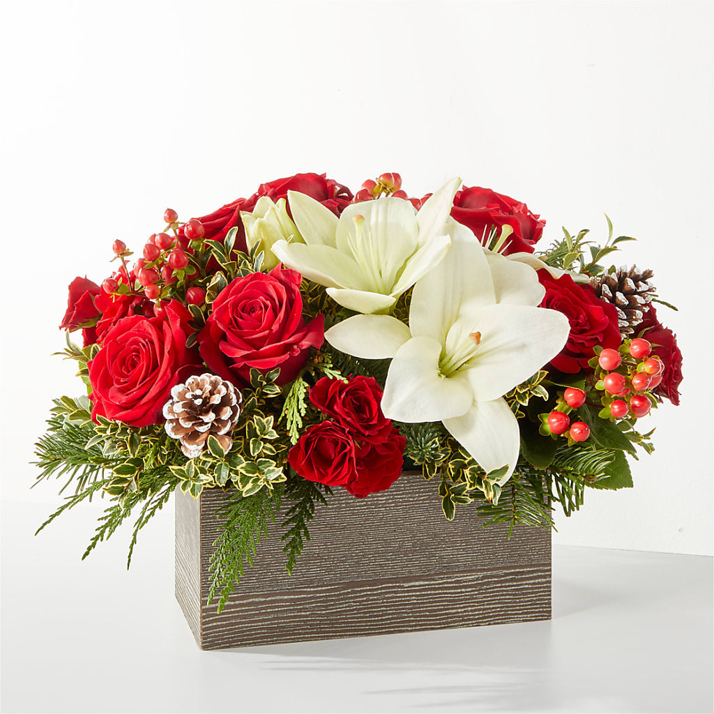 Snowy Wonderland Bouquet – Wheeling Flower Shop Inc, Wheeling WV