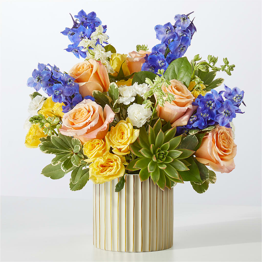 Cobalt Reverie Bouquet – Wheeling Flower Shop Inc, Wheeling WV