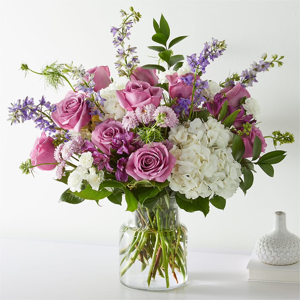 Violet Caress Bouquet – Wheeling Flower Shop Inc, Wheeling WV