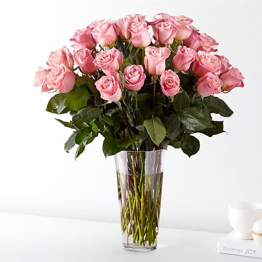 Long Stem Pink Rose Bouquet – Wheeling Flower Shop Inc, Wheeling WV