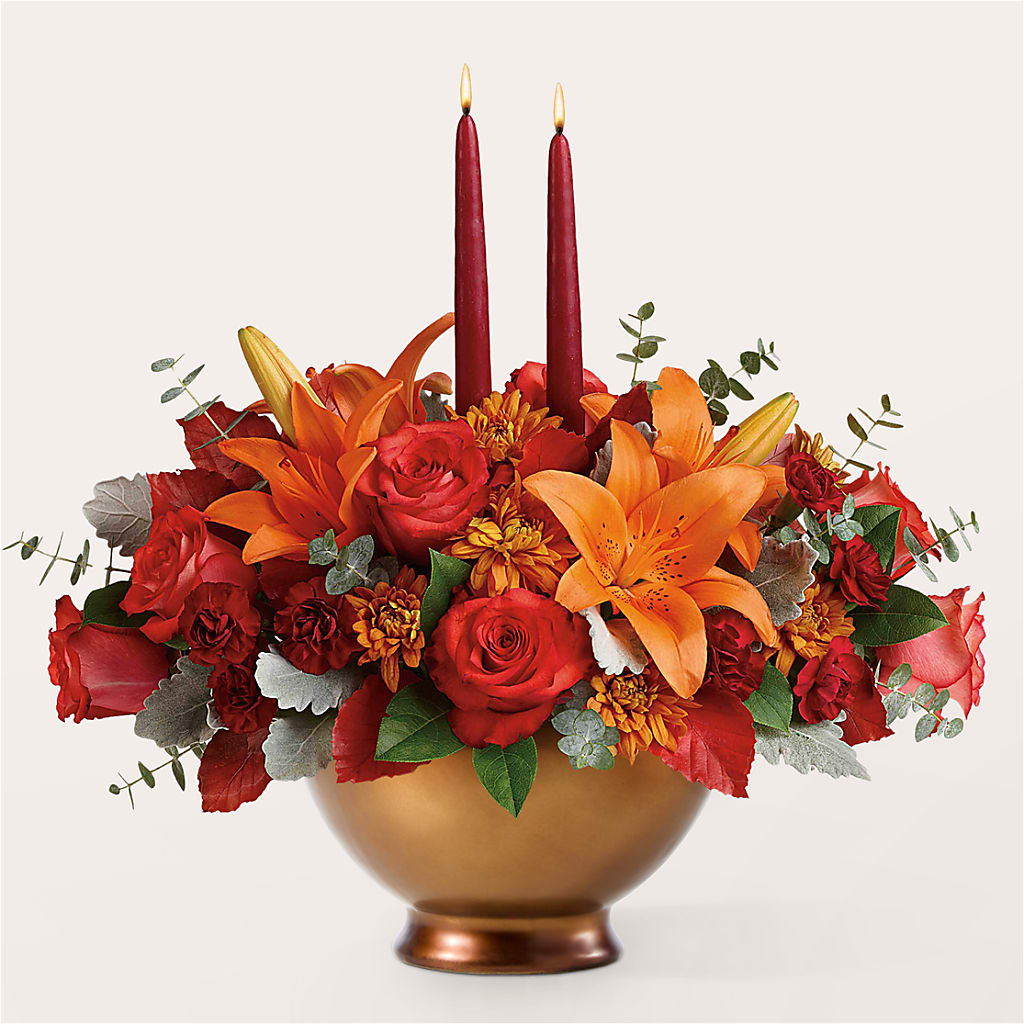 Fruits of Fall Centerpiece – Wheeling Flower Shop Inc, Wheeling WV