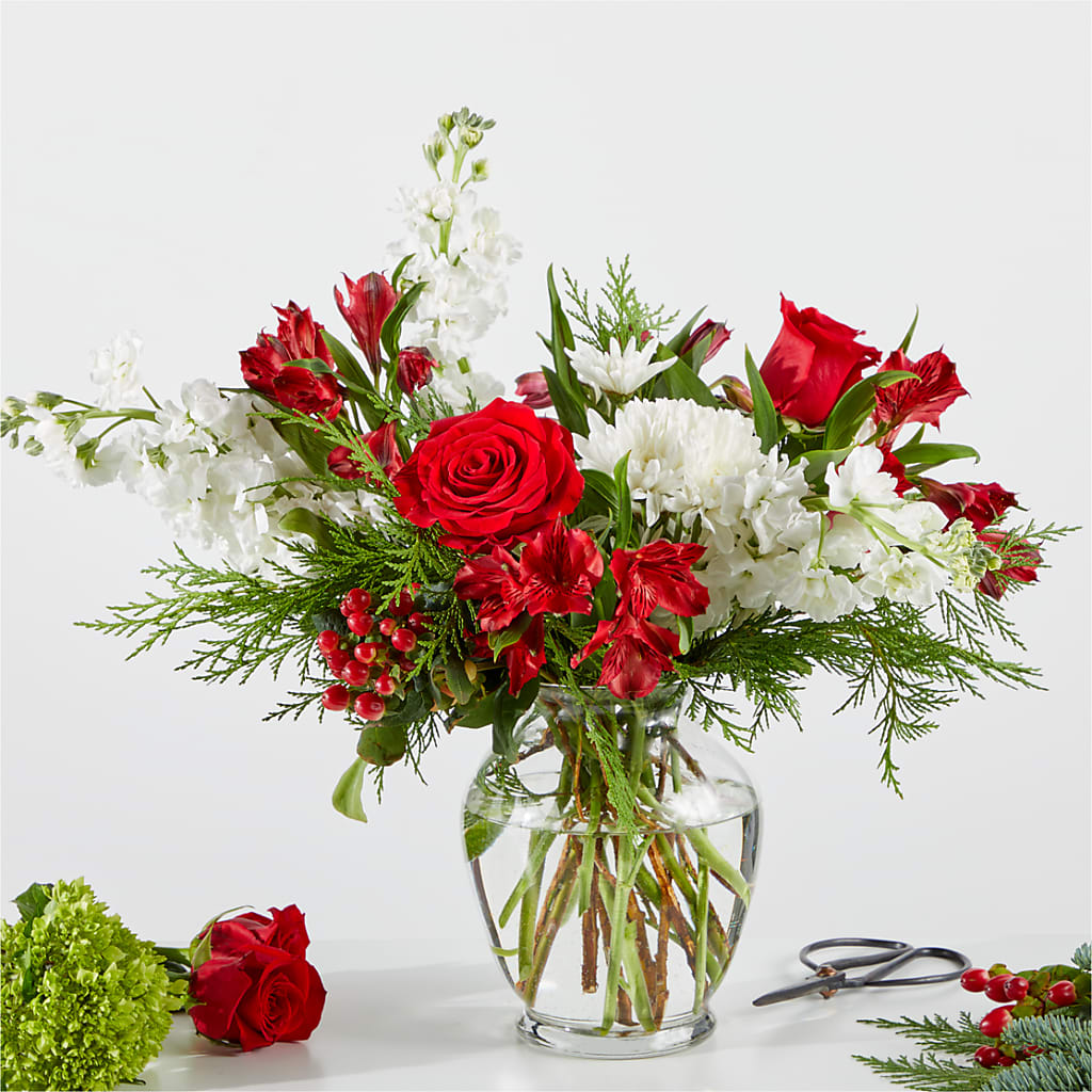 Merry Moment Bouquet – A Florist Original – Wheeling Flower Shop Inc, Wheeling WV