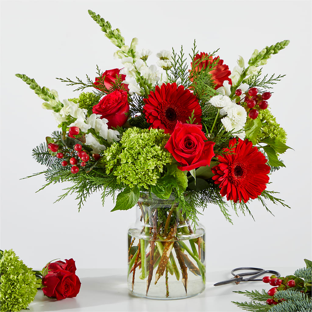 Merry Moment Bouquet – A Florist Original – Wheeling Flower Shop Inc, Wheeling WV