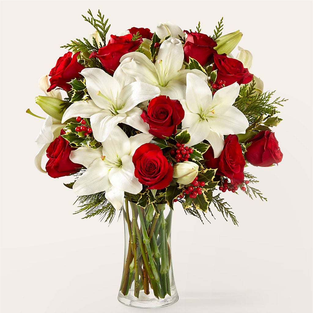 Sparkling Snowflakes Bouquet – Wheeling Flower Shop Inc, Wheeling WV