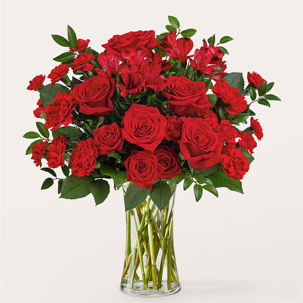 Brilliant Ruby Bouquet – Wheeling Flower Shop Inc, Wheeling WV