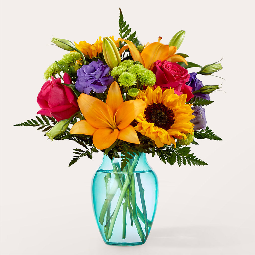 Double Rainbow Bouquet – Wheeling Flower Shop Inc, Wheeling WV