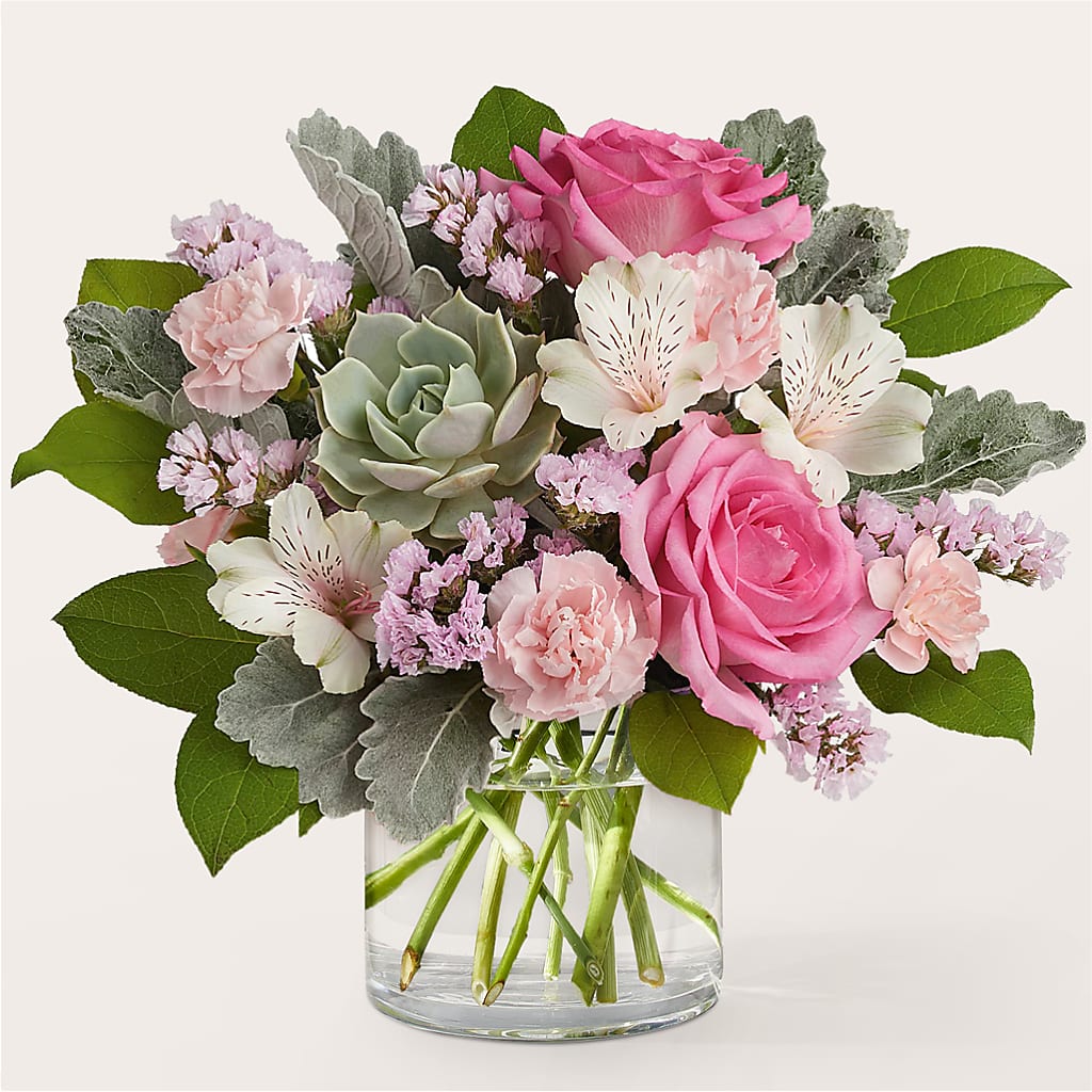 Dusty Rose Bouquet – Wheeling Flower Shop Inc, Wheeling WV
