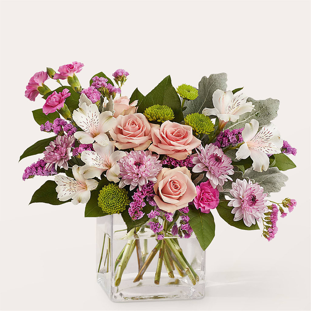 Pink Suede Bouquet – Wheeling Flower Shop Inc, Wheeling WV