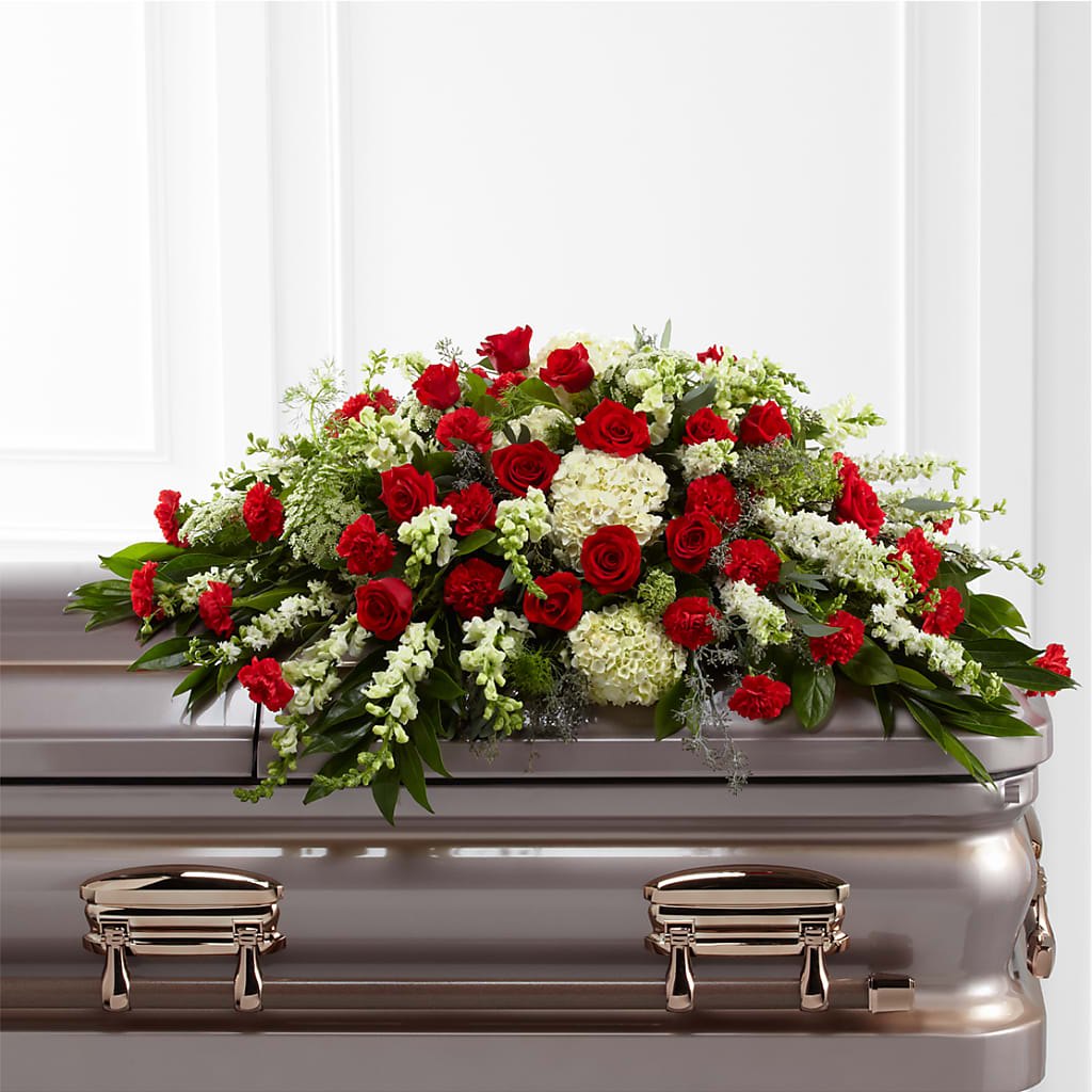 Sincerity Casket Spray – Wheeling Flower Shop Inc, Wheeling WV