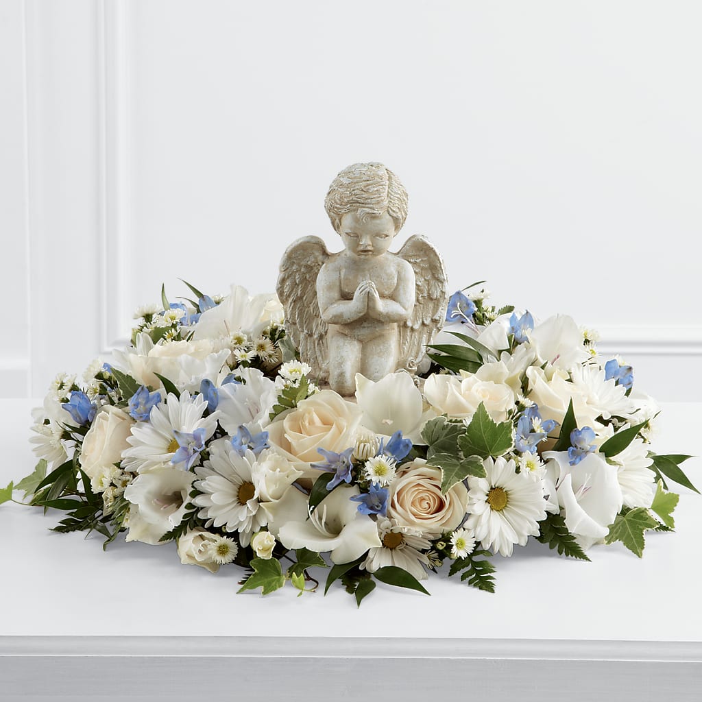 Little Angel Ring of Flowers – Wheeling Flower Shop Inc, Wheeling WV