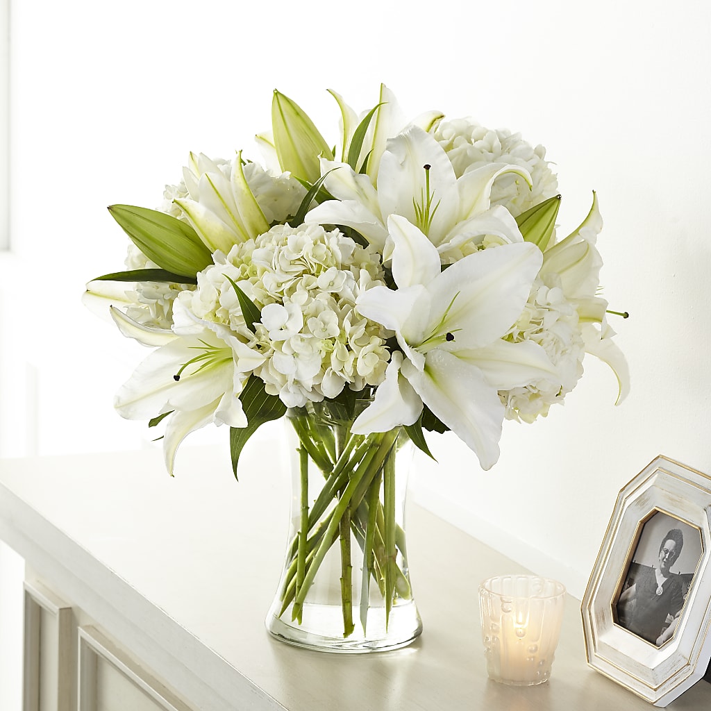 Compassionate Lily Bouquet – Wheeling Flower Shop Inc, Wheeling WV