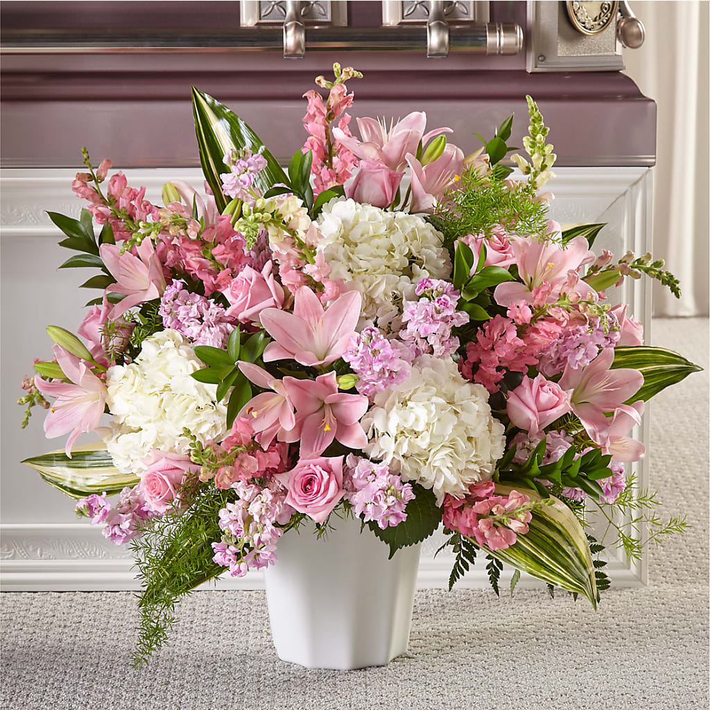 Simply Serene Floor Basket – Wheeling Flower Shop Inc, Wheeling WV