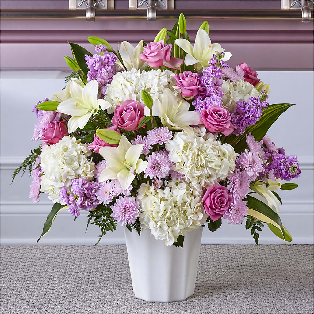 Heaven Sent Floor Basket – Wheeling Flower Shop Inc, Wheeling WV
