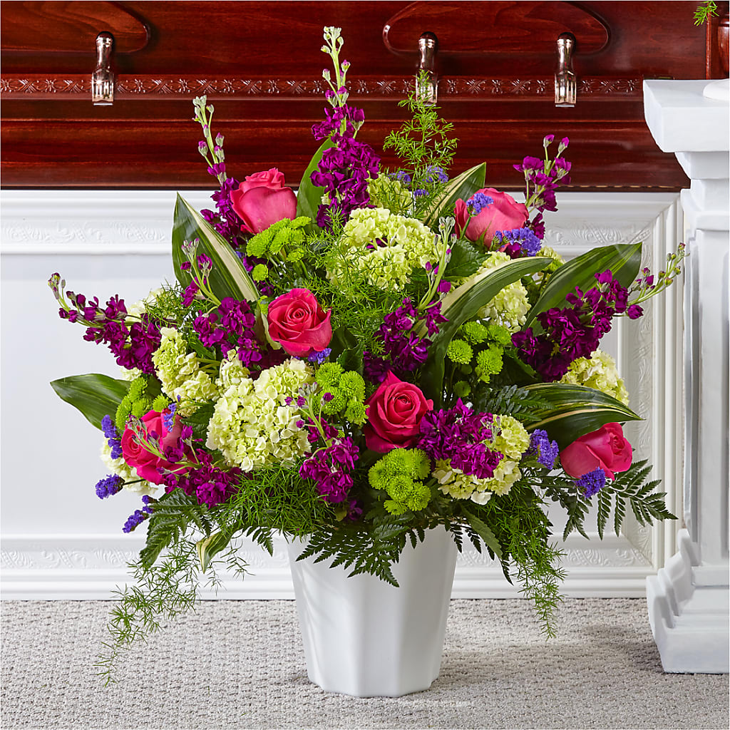 Beautiful Horizons Floor Basket – Wheeling Flower Shop Inc, Wheeling WV
