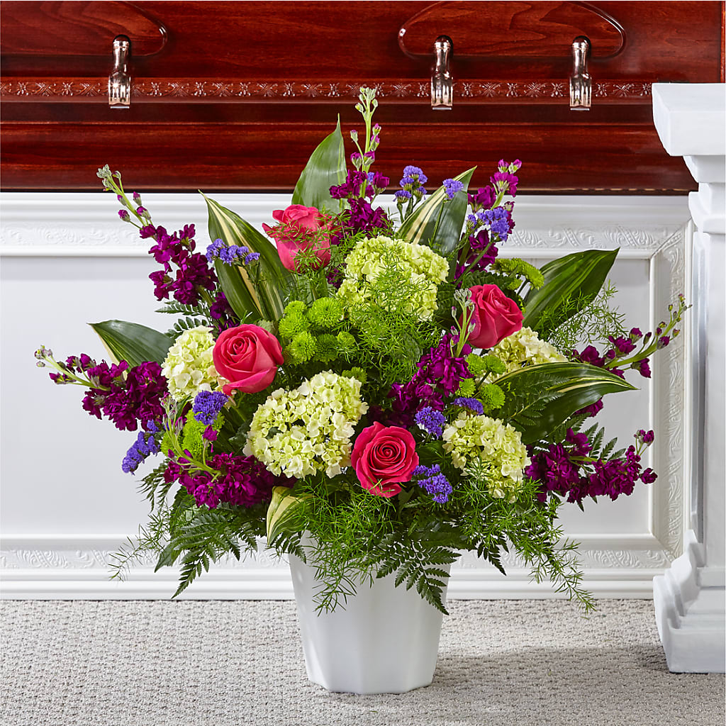 Beautiful Horizons Floor Basket – Wheeling Flower Shop Inc, Wheeling WV