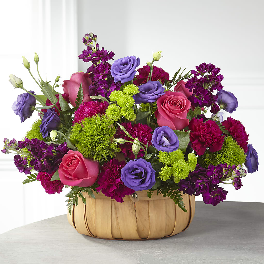 Serene Sanctuary Basket – Wheeling Flower Shop Inc, Wheeling WV