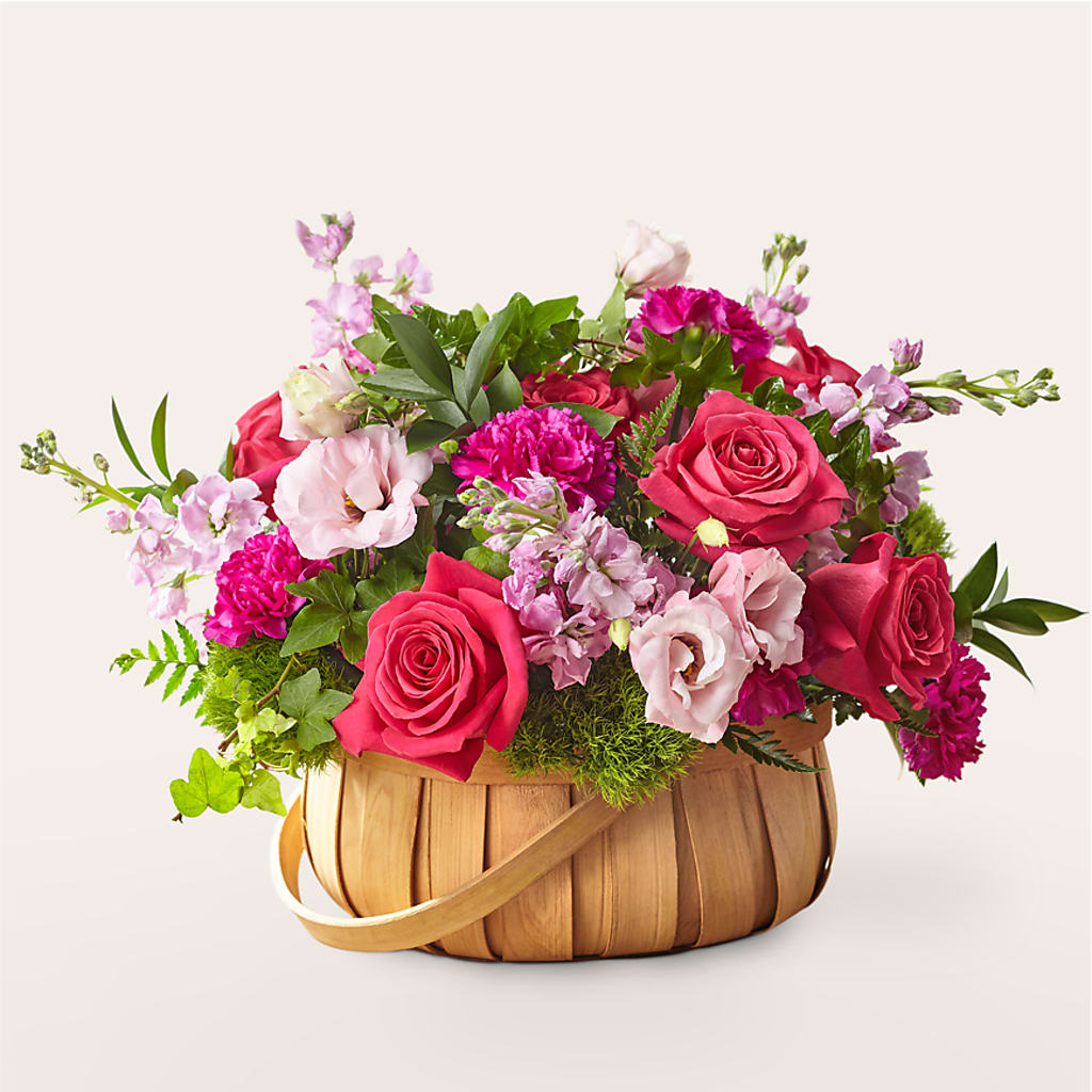 Radiance in Bloom Basket – Wheeling Flower Shop Inc, Wheeling WV
