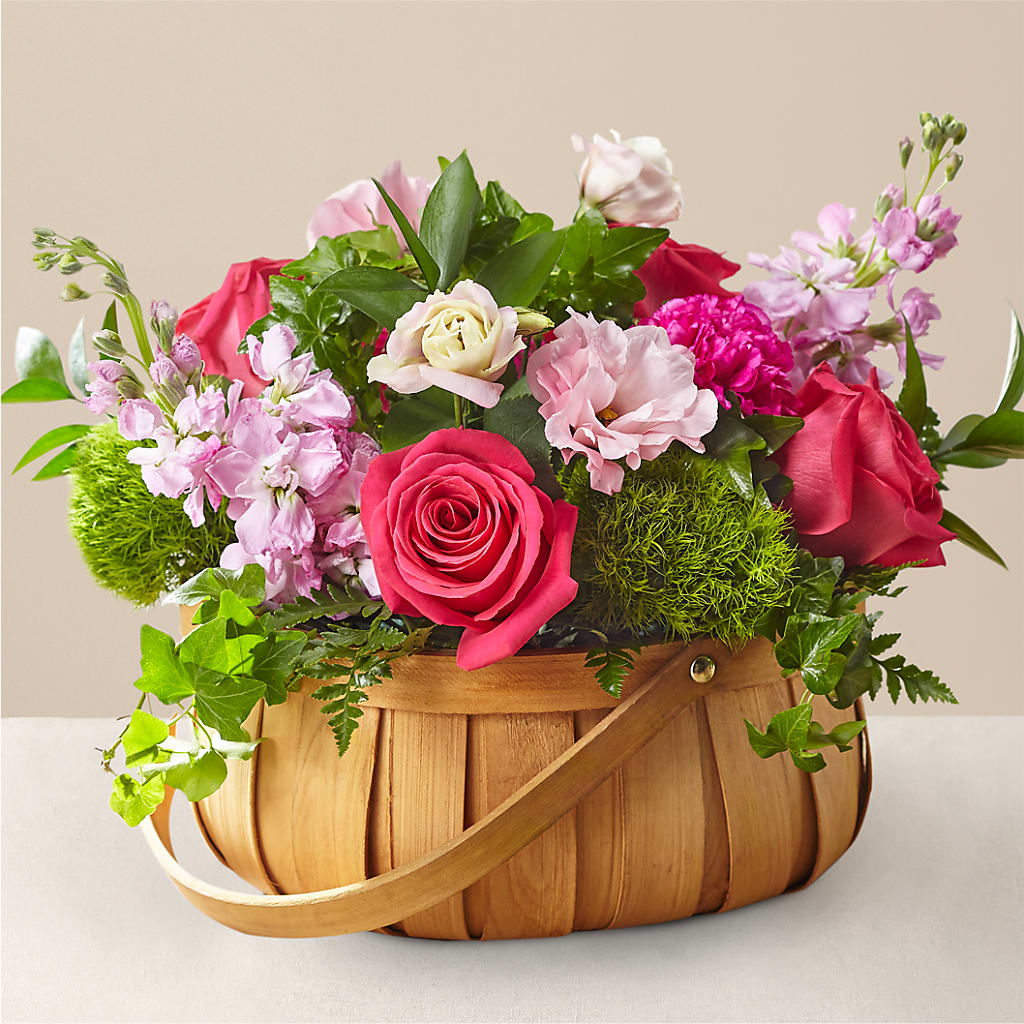 Radiance in Bloom Basket – Wheeling Flower Shop Inc, Wheeling WV