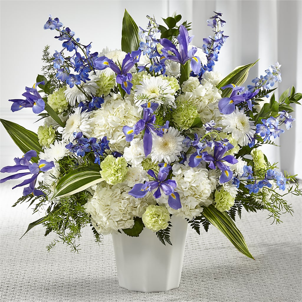 Soft Serenity Floor Basket – Wheeling Flower Shop Inc, Wheeling WV