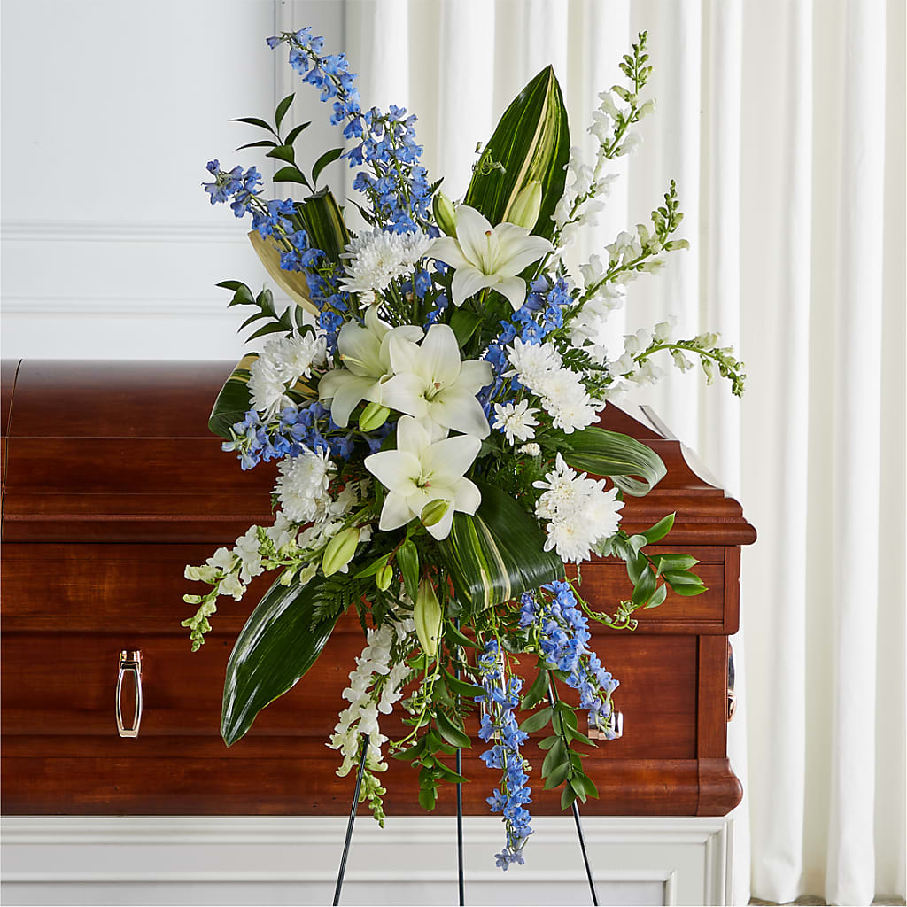 Eternal Impressions Standing Spray – Wheeling Flower Shop Inc, Wheeling WV