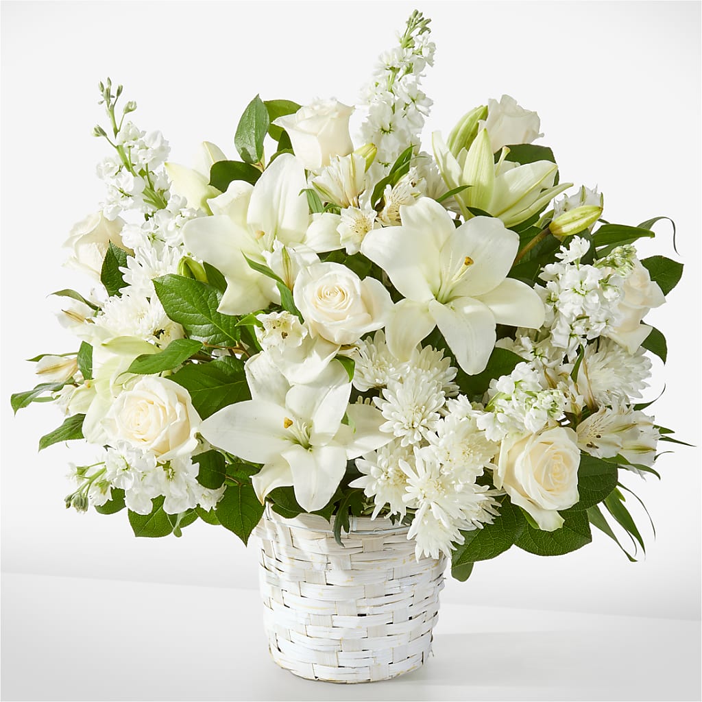Peaceful Reflections Arrangement – Wheeling Flower Shop Inc, Wheeling WV
