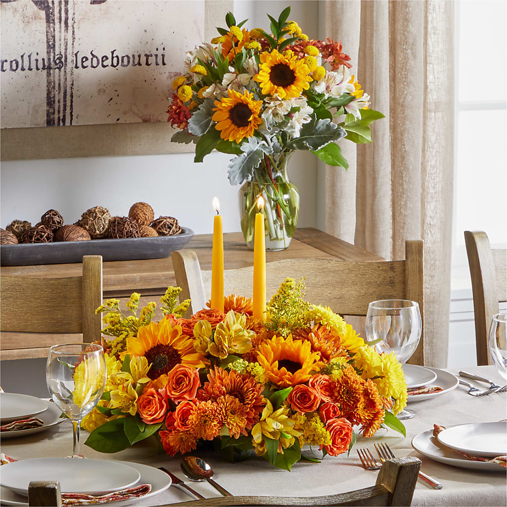 Golden Gathering Bundle – Wheeling Flower Shop Inc, Wheeling WV