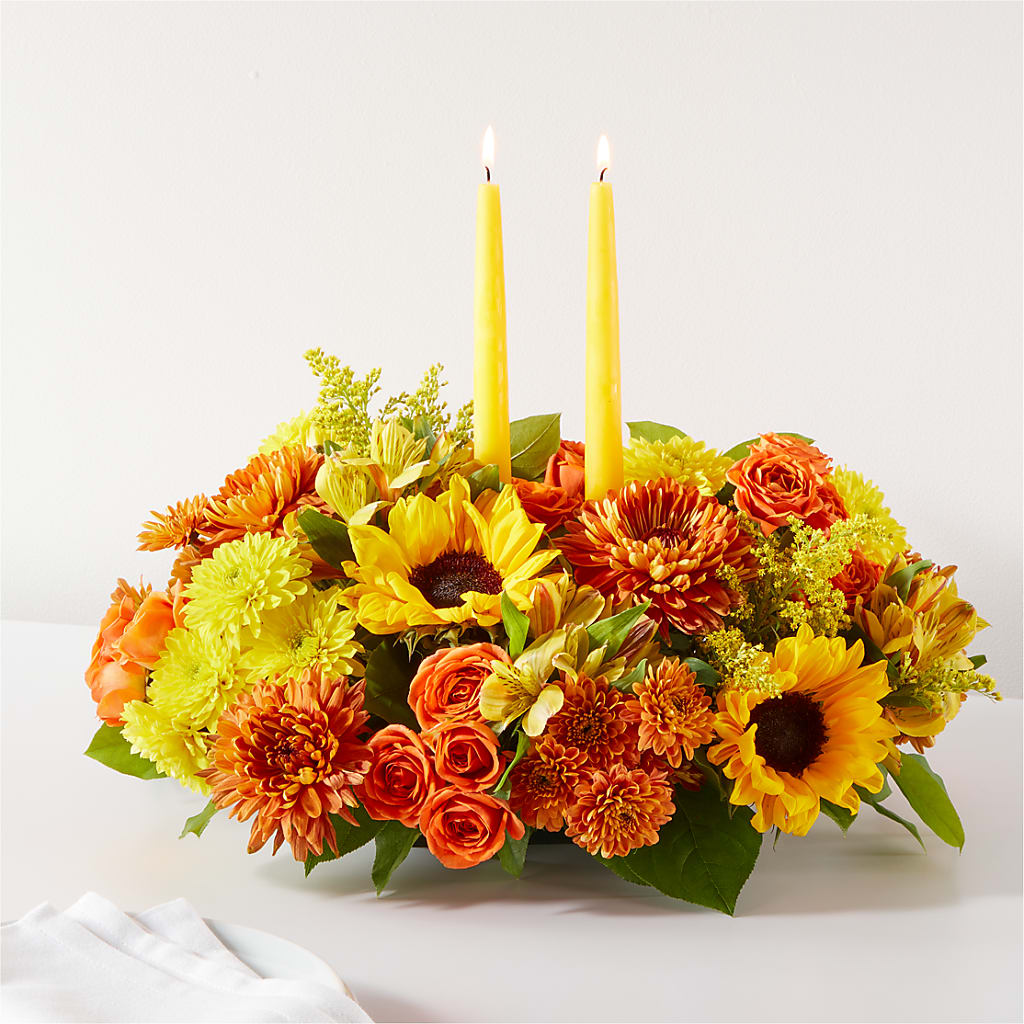 Autumn Harmony Centerpiece – Wheeling Flower Shop Inc, Wheeling WV