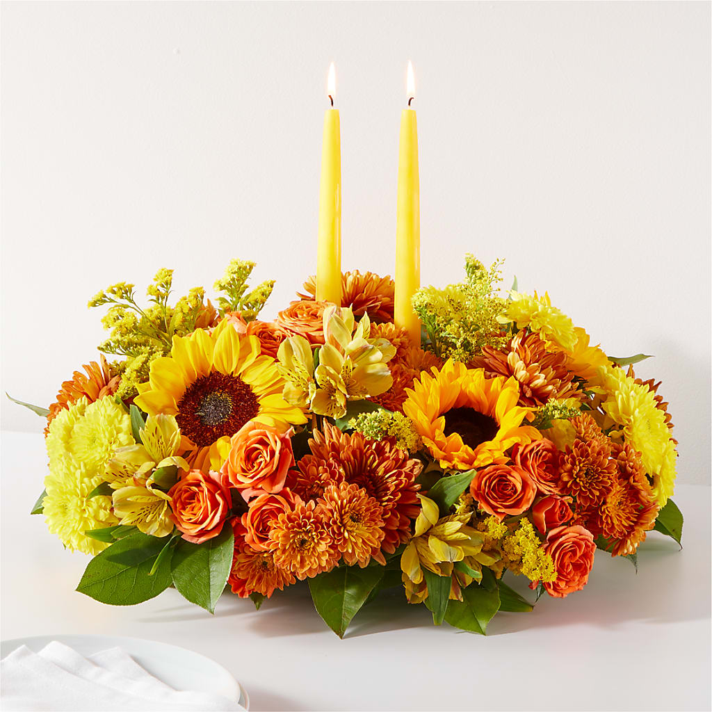Autumn Harmony Centerpiece – Wheeling Flower Shop Inc, Wheeling WV