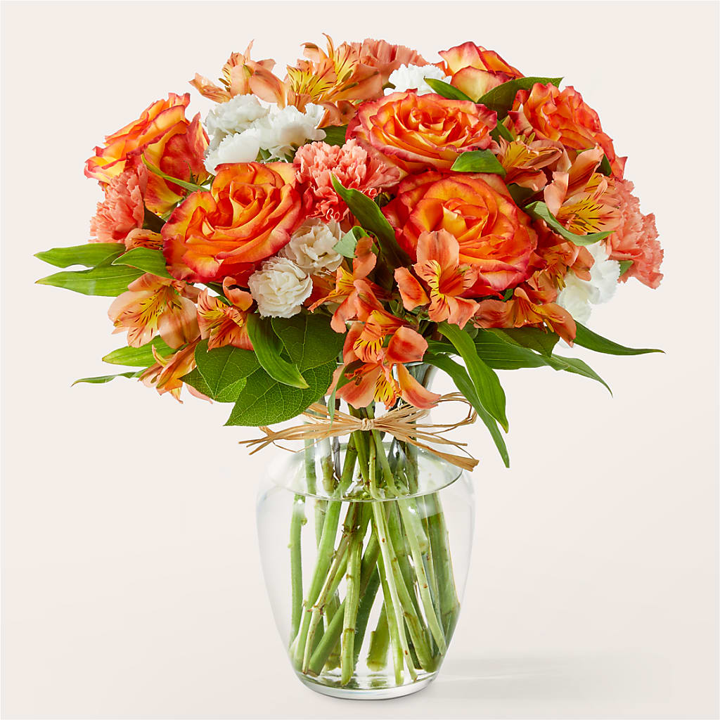 Apricot Glow Bouquet – Wheeling Flower Shop Inc, Wheeling WV