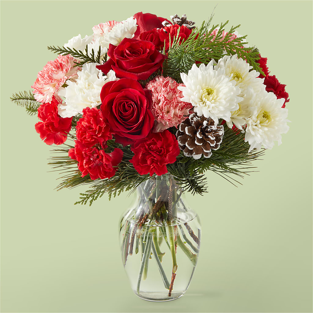 Candy Cane Lane Bouquet – Wheeling Flower Shop Inc, Wheeling WV