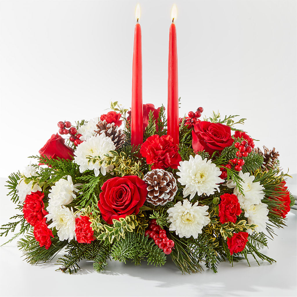 Holiday Soiree Centerpiece – Wheeling Flower Shop Inc, Wheeling WV