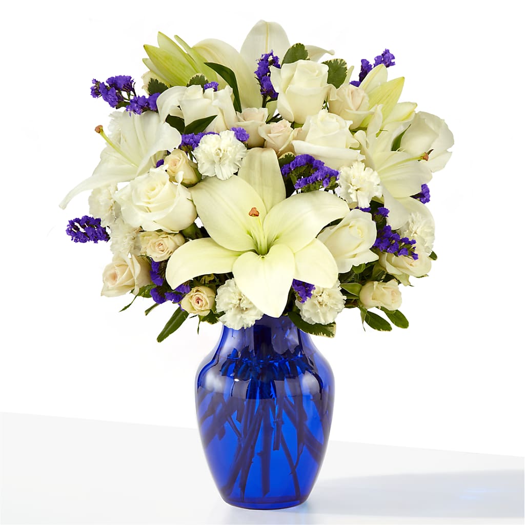 Sapphire Rush Bouquet – Wheeling Flower Shop Inc, Wheeling WV