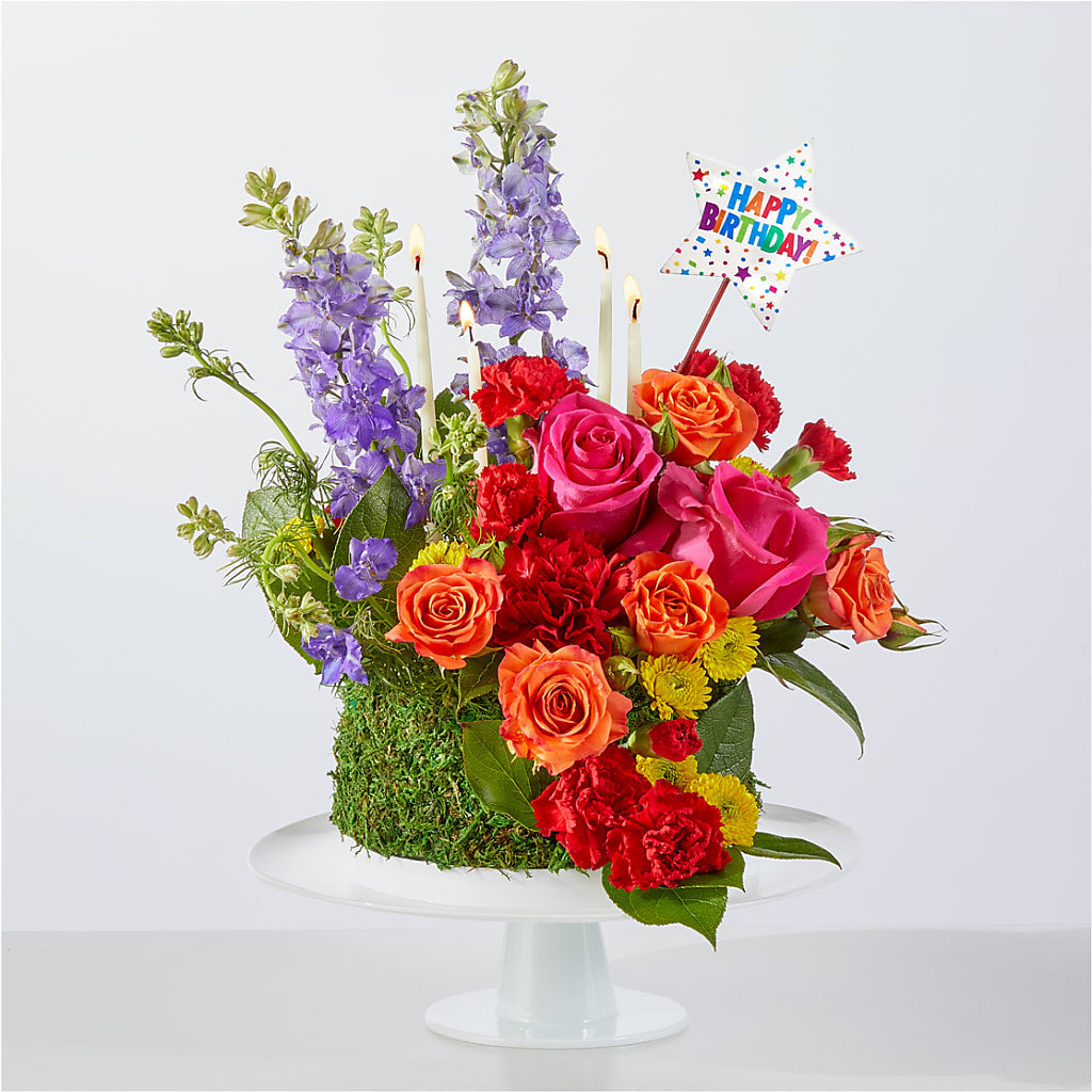 Best Year Yet Floral Cake – Wheeling Flower Shop Inc, Wheeling WV