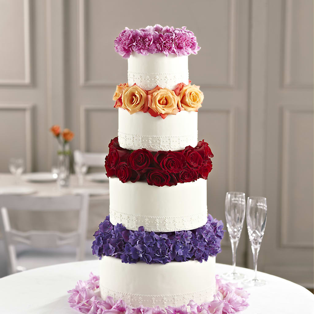 Infinite Love Cake Décor – Wheeling Flower Shop Inc, Wheeling WV