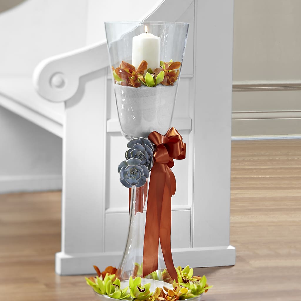 Matrimony Pew Decor – Wheeling Flower Shop Inc, Wheeling WV