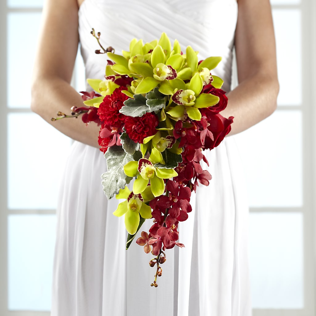 Elegant Orchid Bouquet – Wheeling Flower Shop Inc, Wheeling WV
