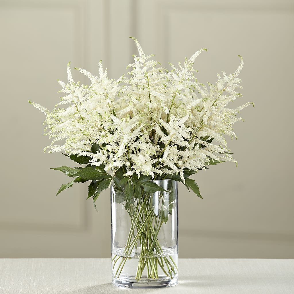 White Astilbe Bouquet – Wheeling Flower Shop Inc, Wheeling WV