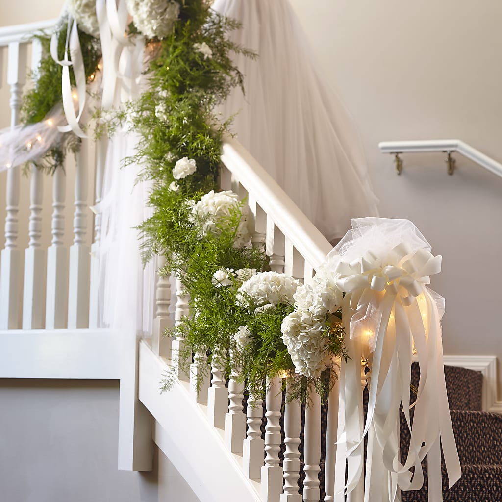 Champagne Dreams Garland – Wheeling Flower Shop Inc, Wheeling WV