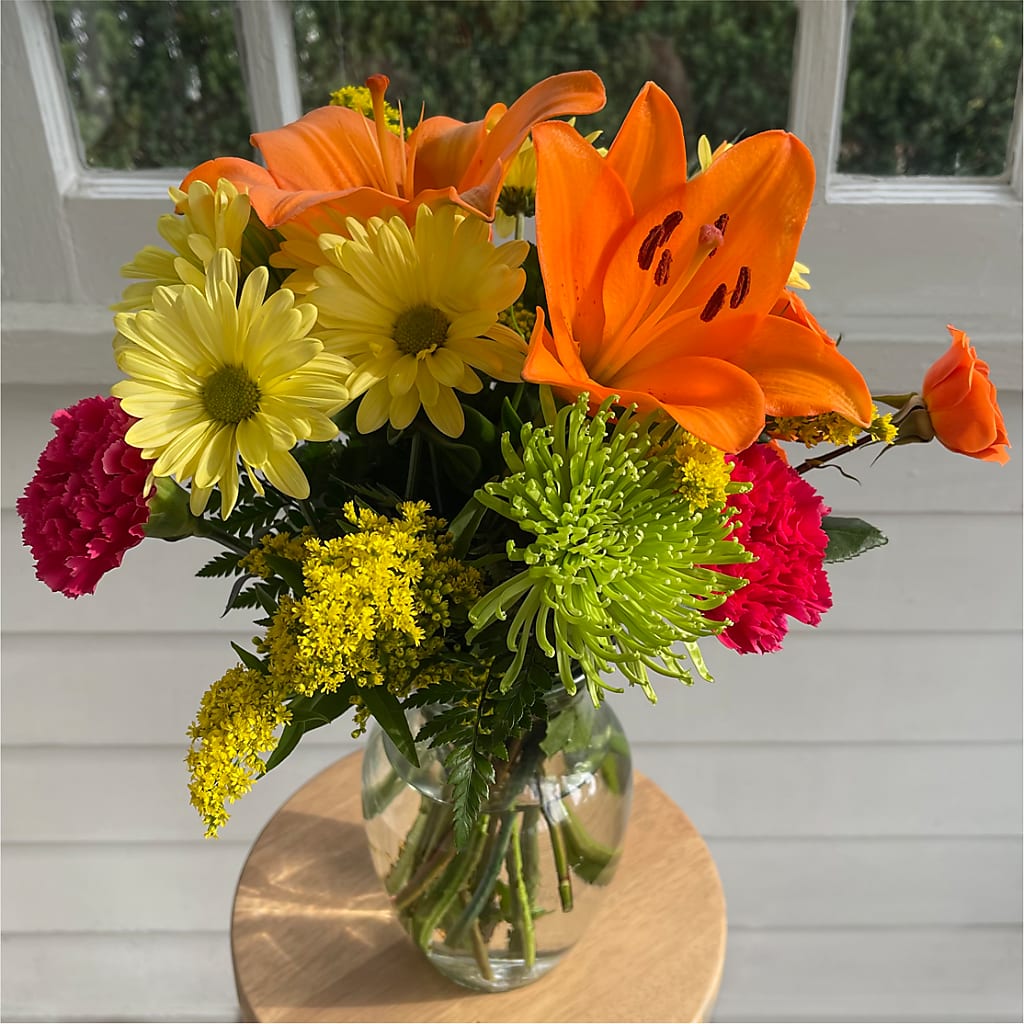 Bold & Bright – A Florist Original –  Wheeling Flower Shop Inc, Wheeling WV