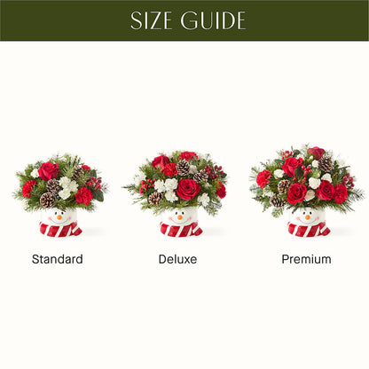 Jolly Snowman Bouquet –  Wheeling Flower Shop Inc, Wheeling WV