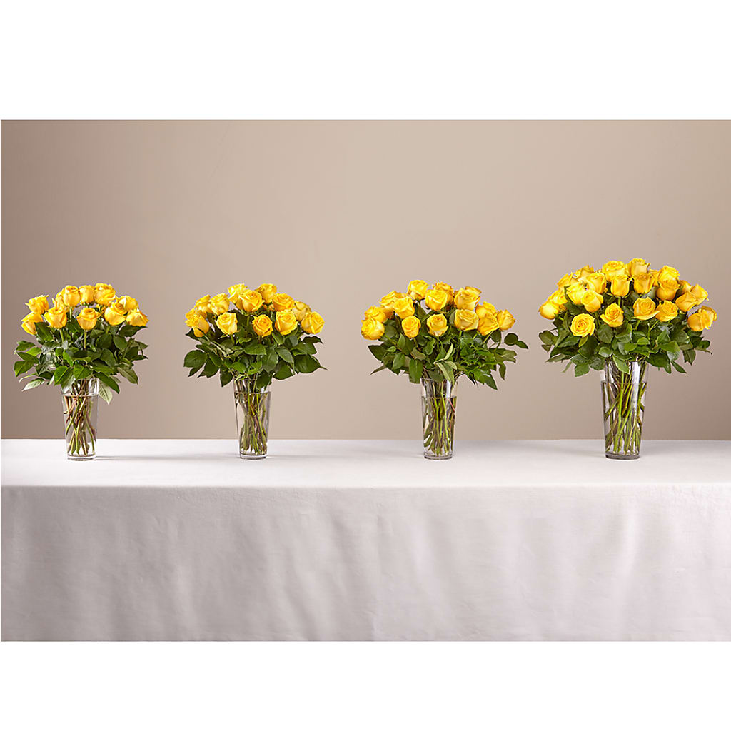 Long Stem Yellow Rose Bouquet –  Wheeling Flower Shop Inc, Wheeling WV