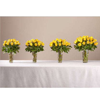 Long Stem Yellow Rose Bouquet –  Wheeling Flower Shop Inc, Wheeling WV