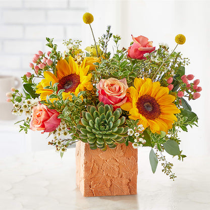 Sunflower Season Bouquet –  Wheeling Flower Shop Inc, Wheeling WV