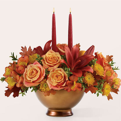 Harvest Table Centerpiece –  Wheeling Flower Shop Inc, Wheeling WV
