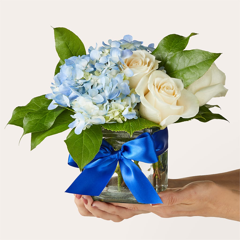 Sky Blue Delight Bouquet –  Wheeling Flower Shop Inc, Wheeling WV